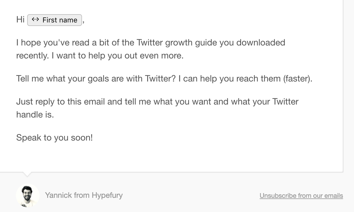 hypefury marketing email hypefury marketing email
